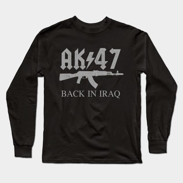 AK 47 Long Sleeve T-Shirt by Toby Wilkinson